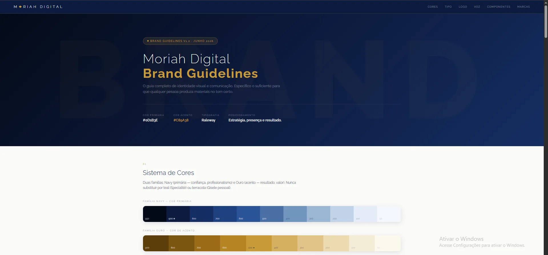 Brand Guidelines Moriah Digital