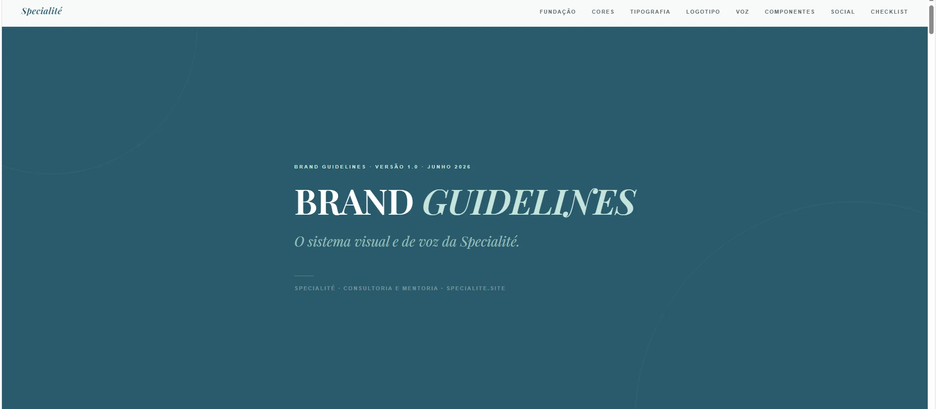 Brand Guidelines Specialité