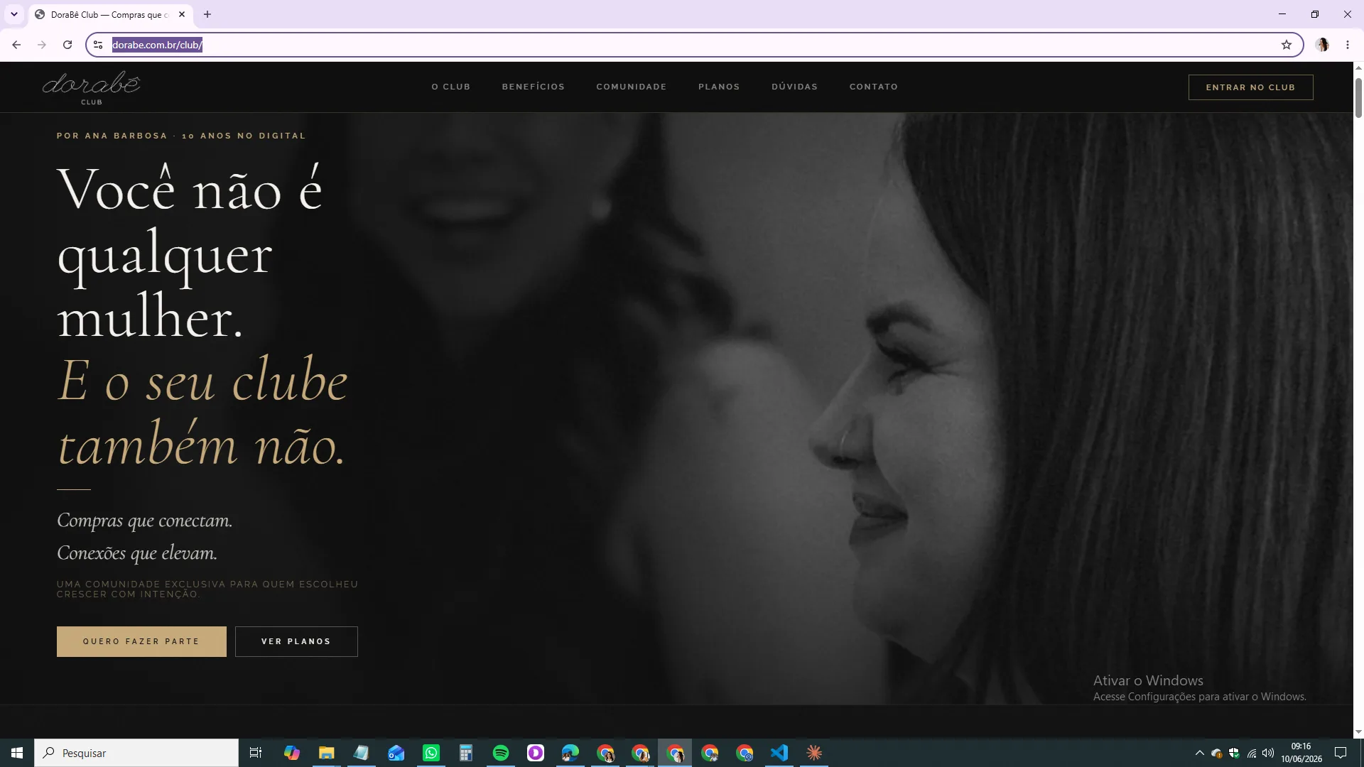 Landing Page DoraBê